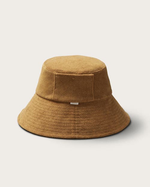 Shop Hemlock Marina Wide Brim Bucket Hat In Coyote Brown