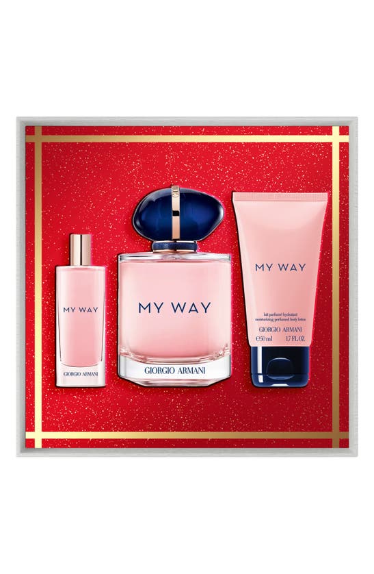 Armani Collezioni Armani Beauty My Way Eau De Parfum Set (limited Edition) $213 Value