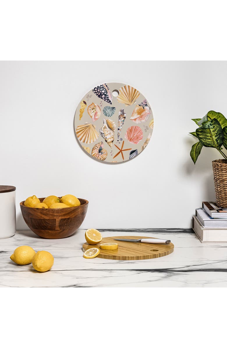 Deny Designs Sea Shells Sand Cutting Board Nordstrom