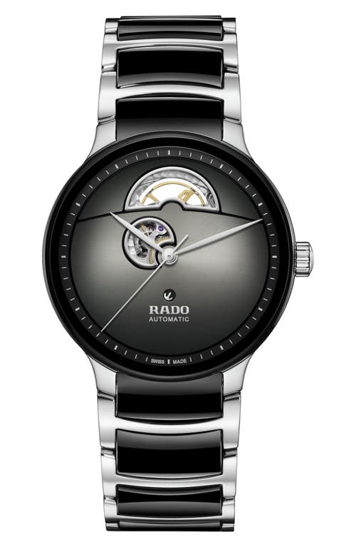 RADO Centrix Open Heart Automatic Ceramic Bracelet Watch