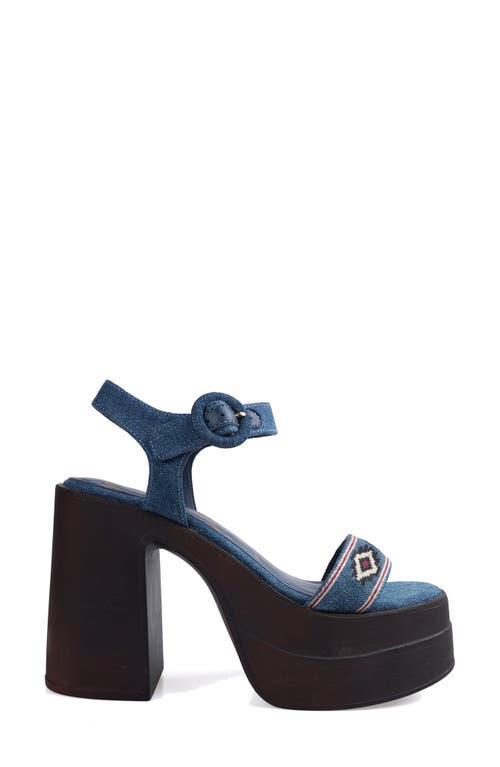 Shop Candies Candie's Torina Platform Sandal In Denim
