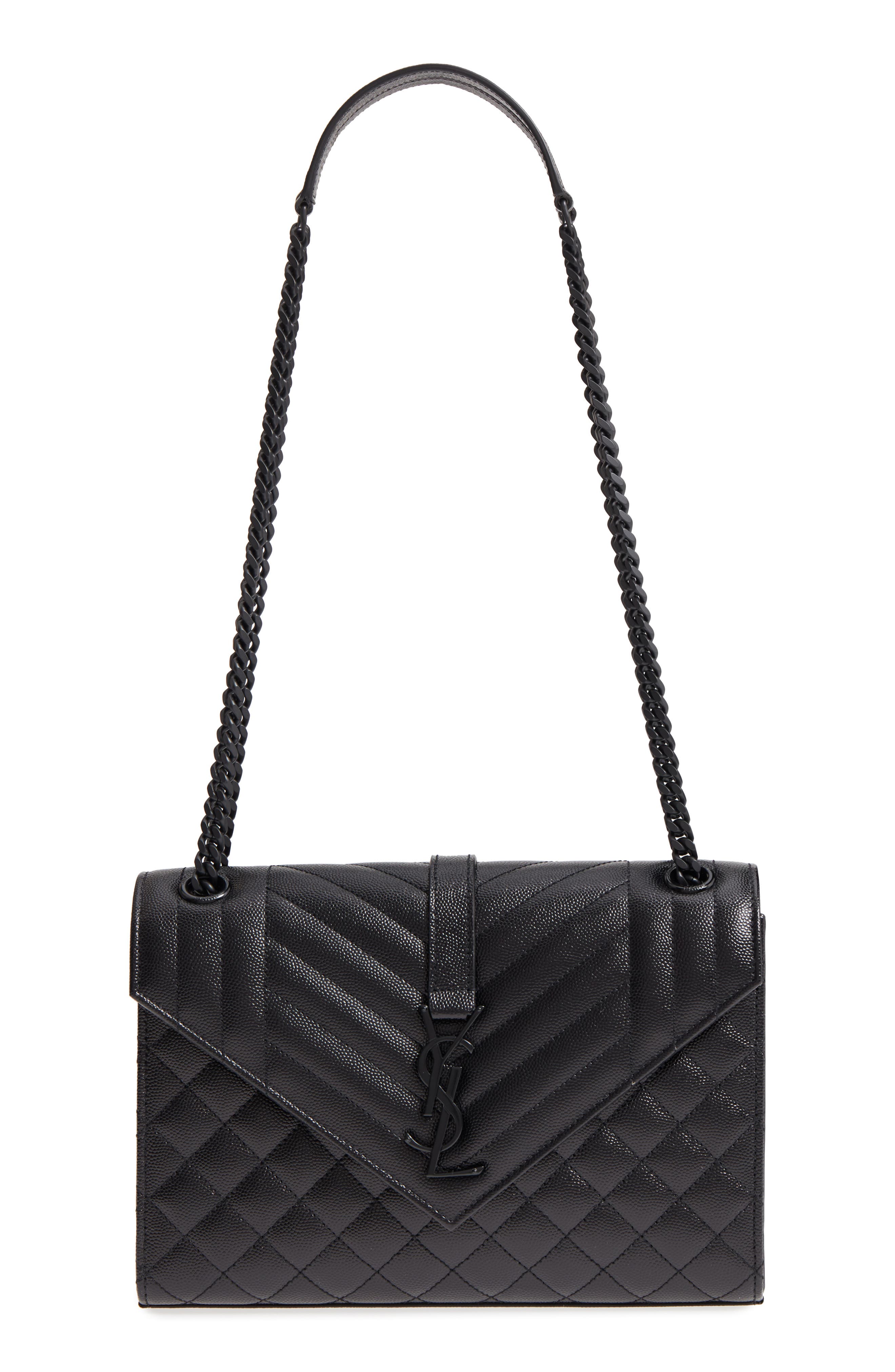 Saint Laurent Medium Envelope Calfskin Shoulder Bag Nordstrom
