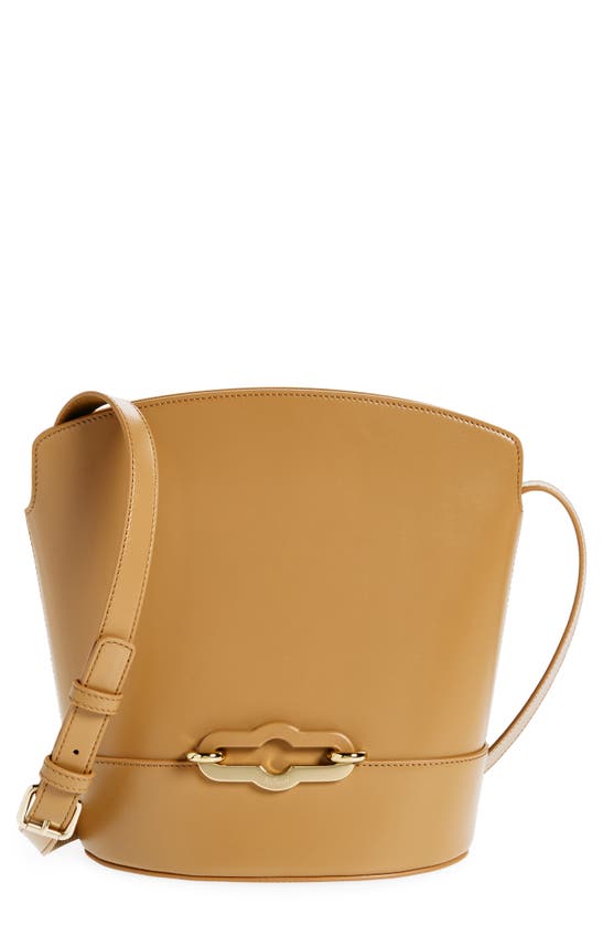 Mulberry Pimlico Super Lux Calfskin Leather Bucket Bag In Sable