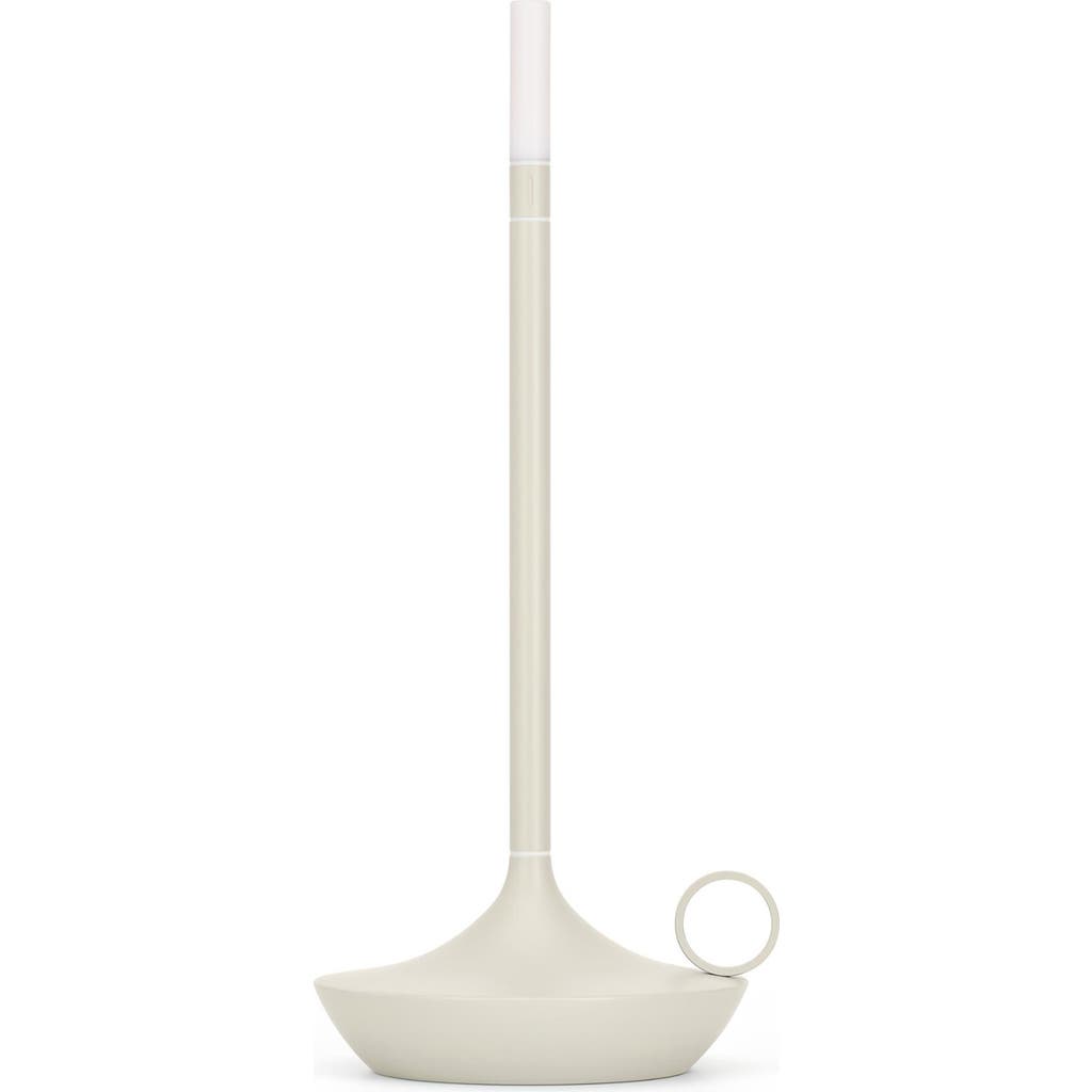 Wick By Graypants Wick Rechargeable Table Light In Mist Gray