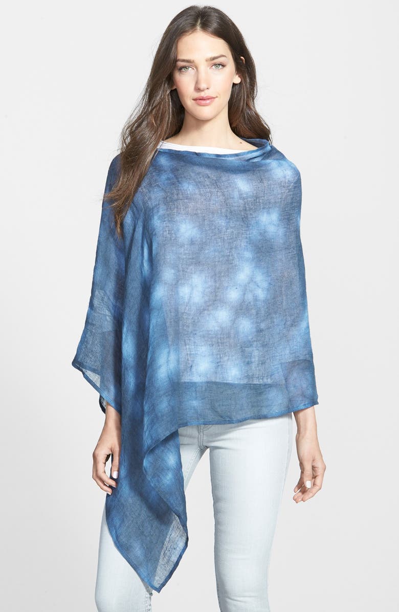Eileen Fisher Linen Poncho (Online Only) | Nordstrom