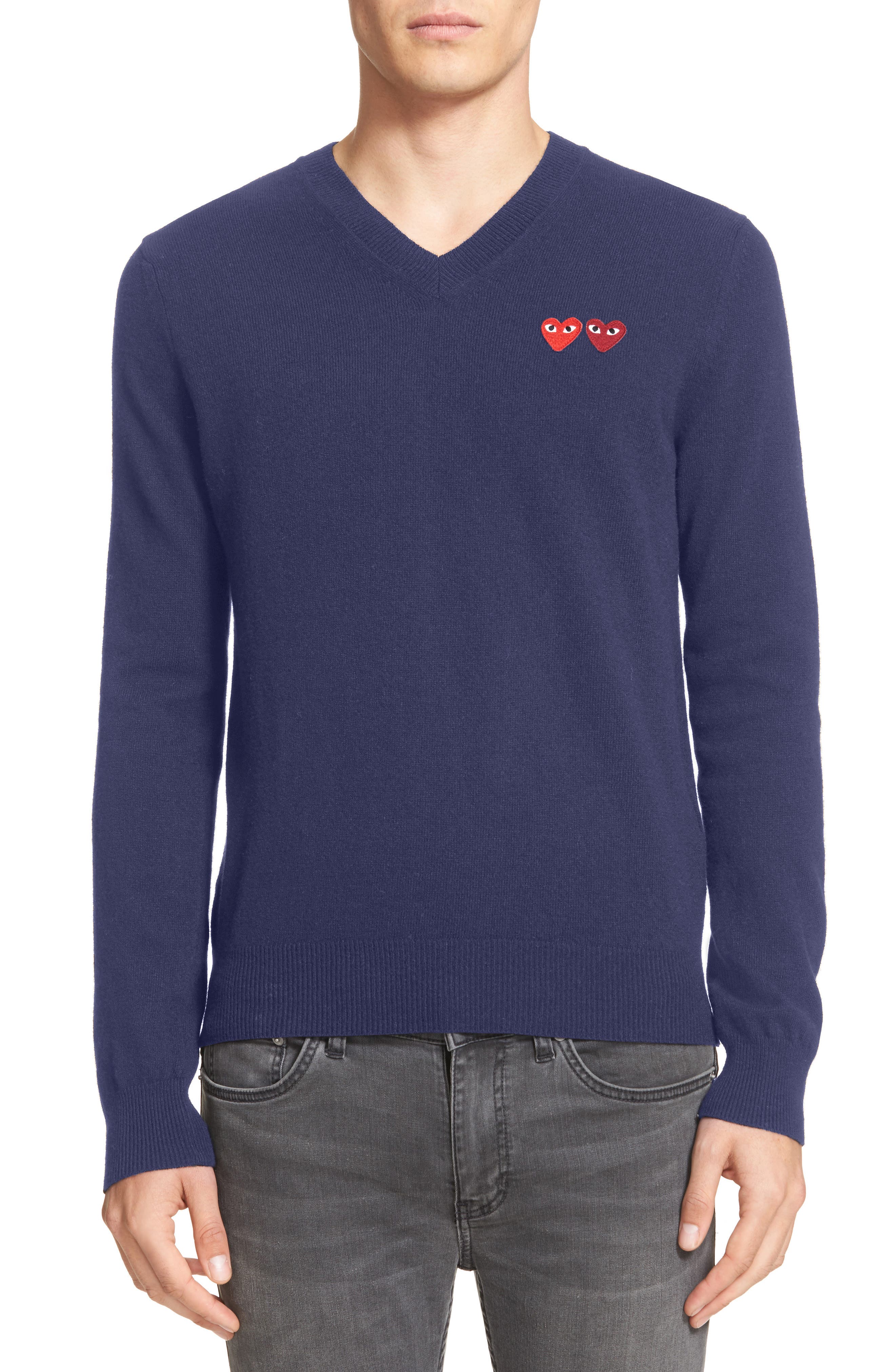comme des garcons twin hearts