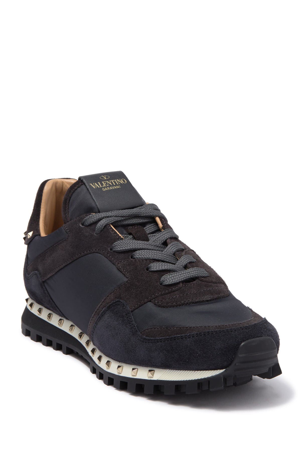 valentino spike sneakers
