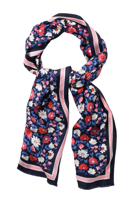 kate spade new york | daisy floral oblong silk scarf | Nordstrom Rack
