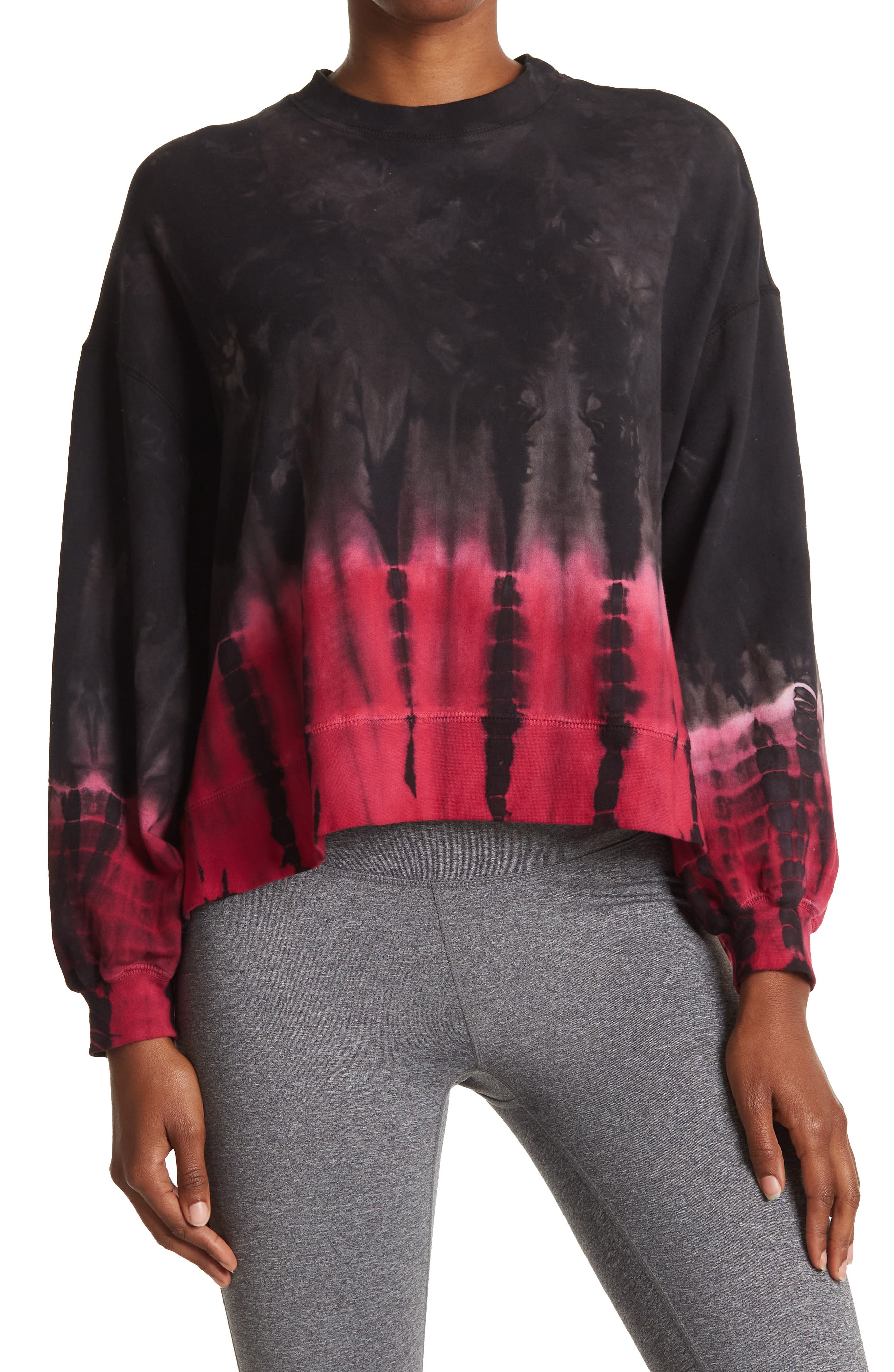 electric & rose neil tie dye sweatshirt