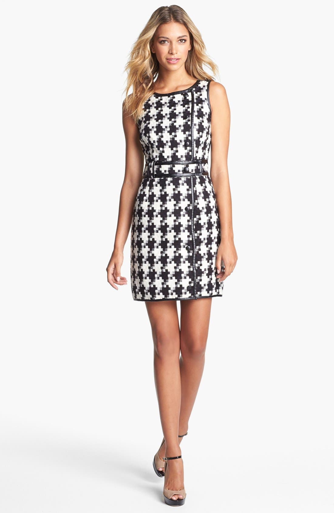 Laundry by Shelli Segal Houndstooth Dress Nordstrom