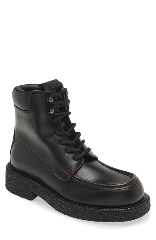 Shop Ferragamo Colorado Lace-up Boot (men)<br /> In Nero Nero Nero