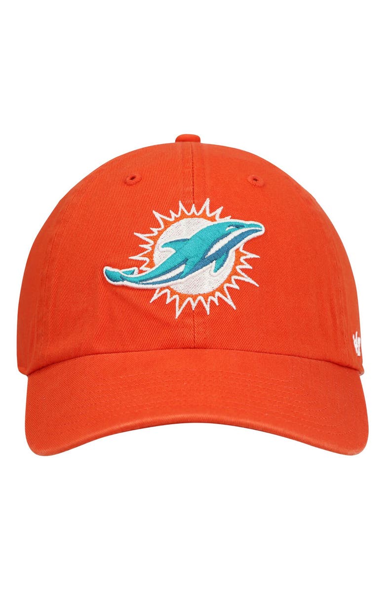 كفرات كومهو مقاس '47 Men's '47 Orange Miami Dolphins Secondary Clean Up Adjustable Hat |  Nordstrom كفرات كومهو مقاس
