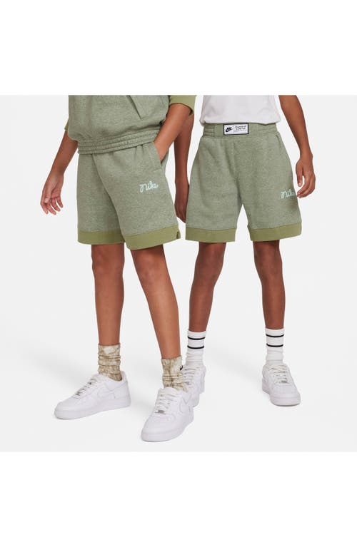 Shop Nike Kids' Culture Of Basketball Shorts In Alligator/htr/mint