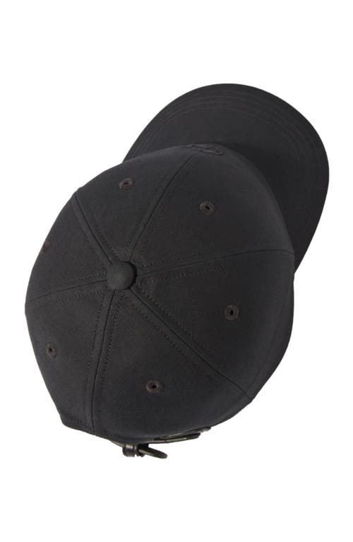 Maje Logo-embroidered Cotton Cap In Black