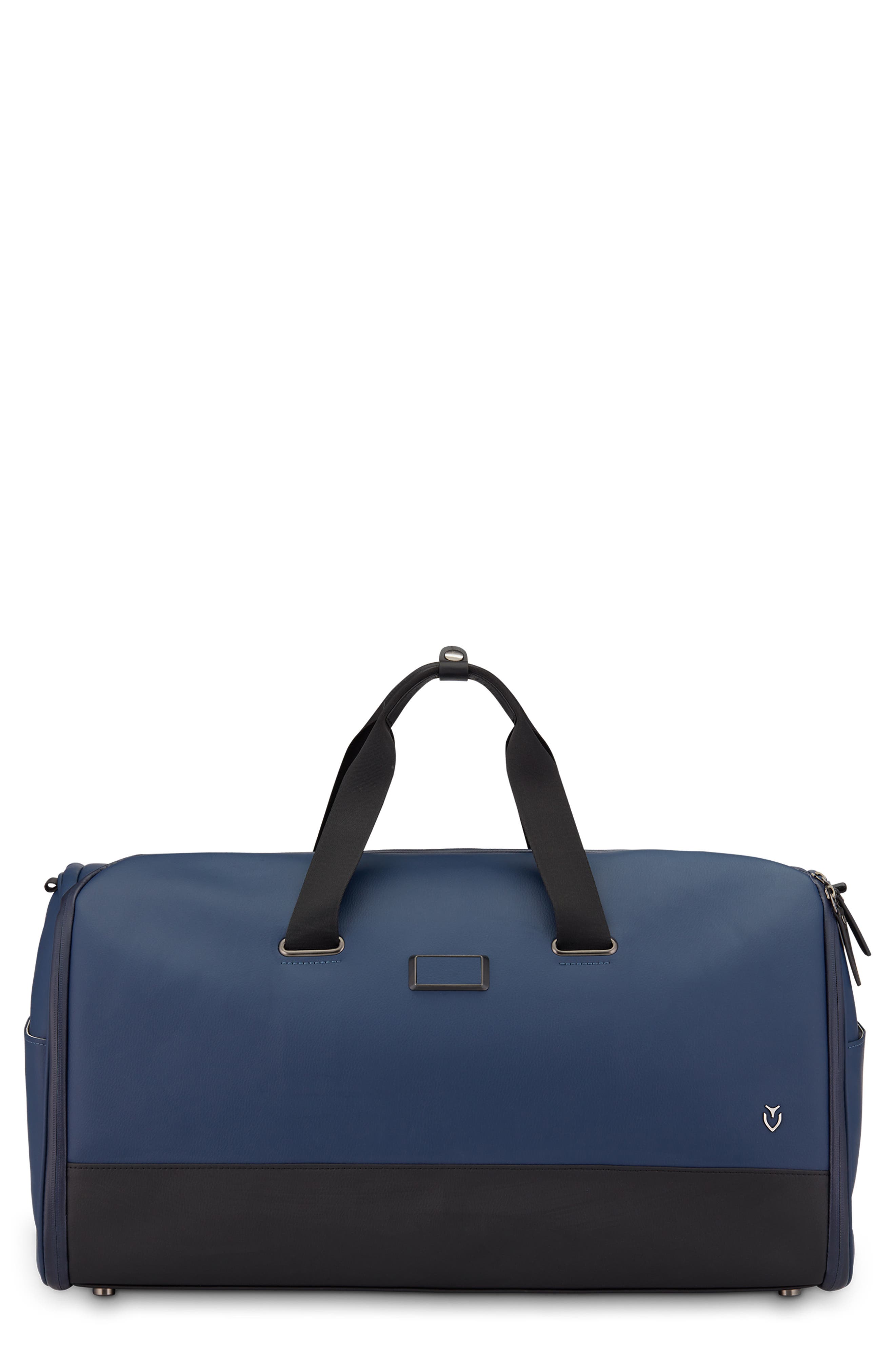 polo blue garment duffle bag
