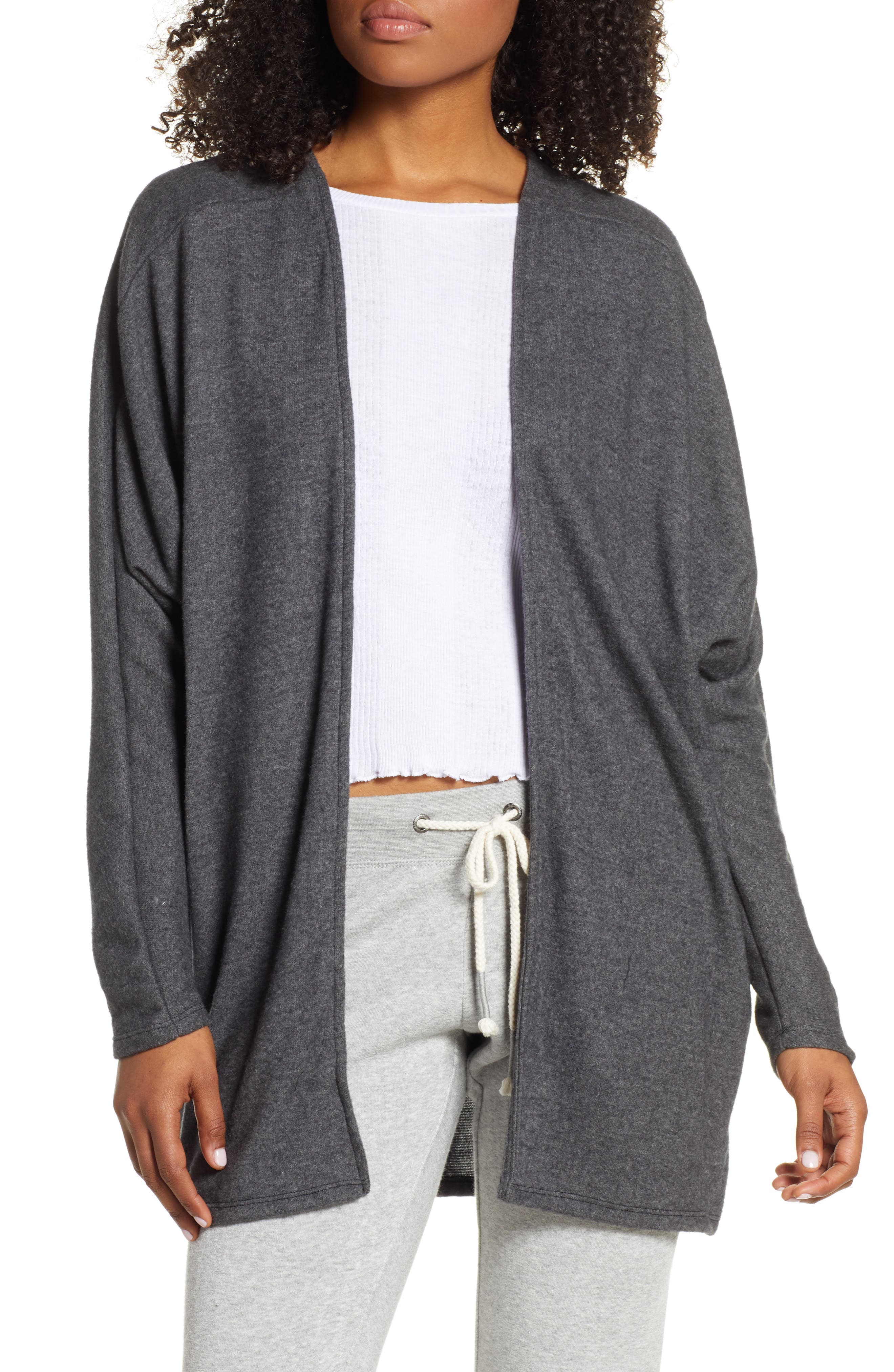 Project Social T Rumine Cozy Cardigan, Grey
