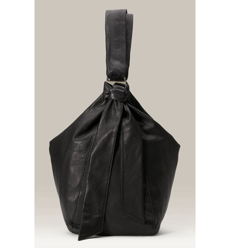 Tied Convertible Hobo Bag