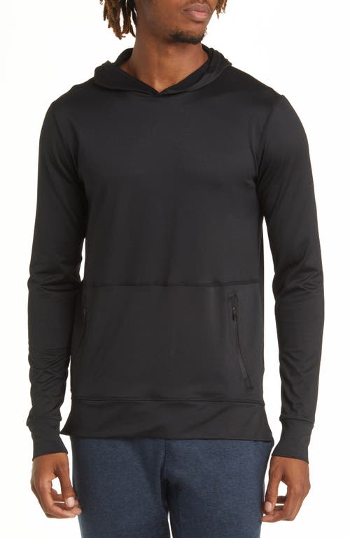 Barbell Apparel Men's Recover Performance Hoodie in Black