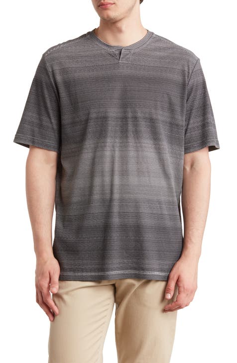 Deauville Beach Stripe V-Neck T-Shirt