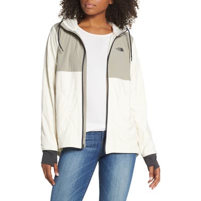 The North Face Mountain Insulated Zip Hooded Jacket, Grey
