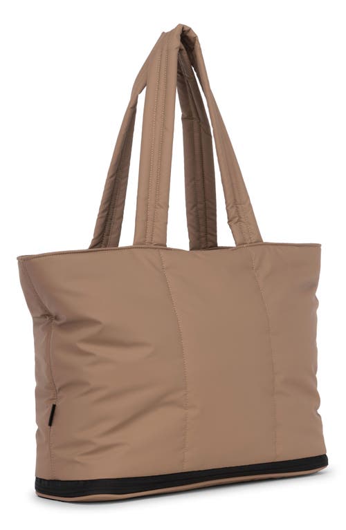 Calpak Luka Expandable Laptop Tote In Chocolate In Chocolate