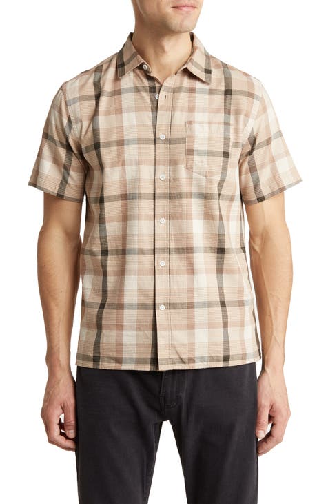Linen & Cotton Button-Up Shirt