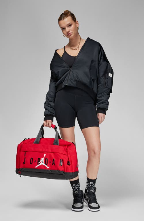 Shop Jordan High Waist Bike Shorts In Black/white