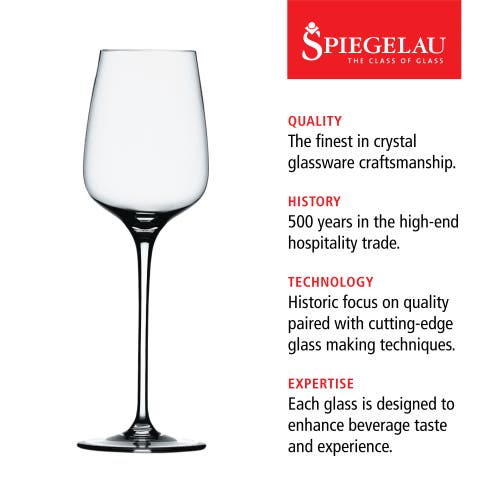 Spiegelau Willsberger White Wine Glass Set Of 4 In Clear
