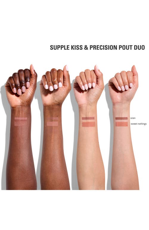 Shop Kylie Cosmetics Supple Kiss & Precision Pout Lip Duo $36 Value In Siren/sweet Nothings