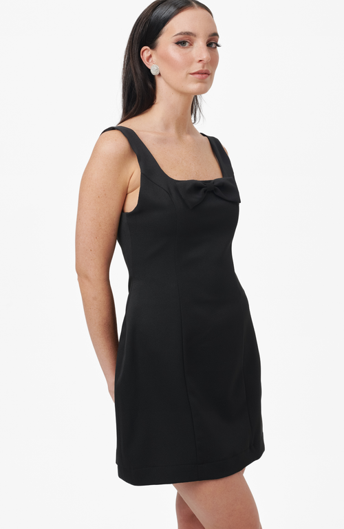 Shop Nanas Nana's Bridget Mini Dress In Black