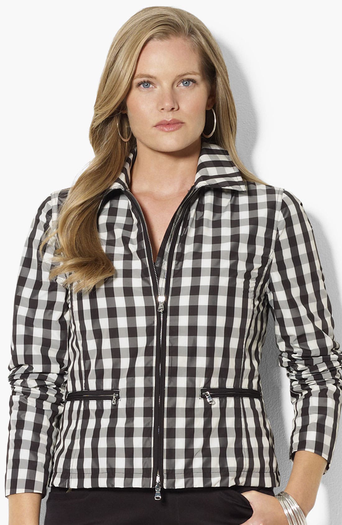 Lauren Ralph Lauren Plaid Jacket (Plus) Nordstrom