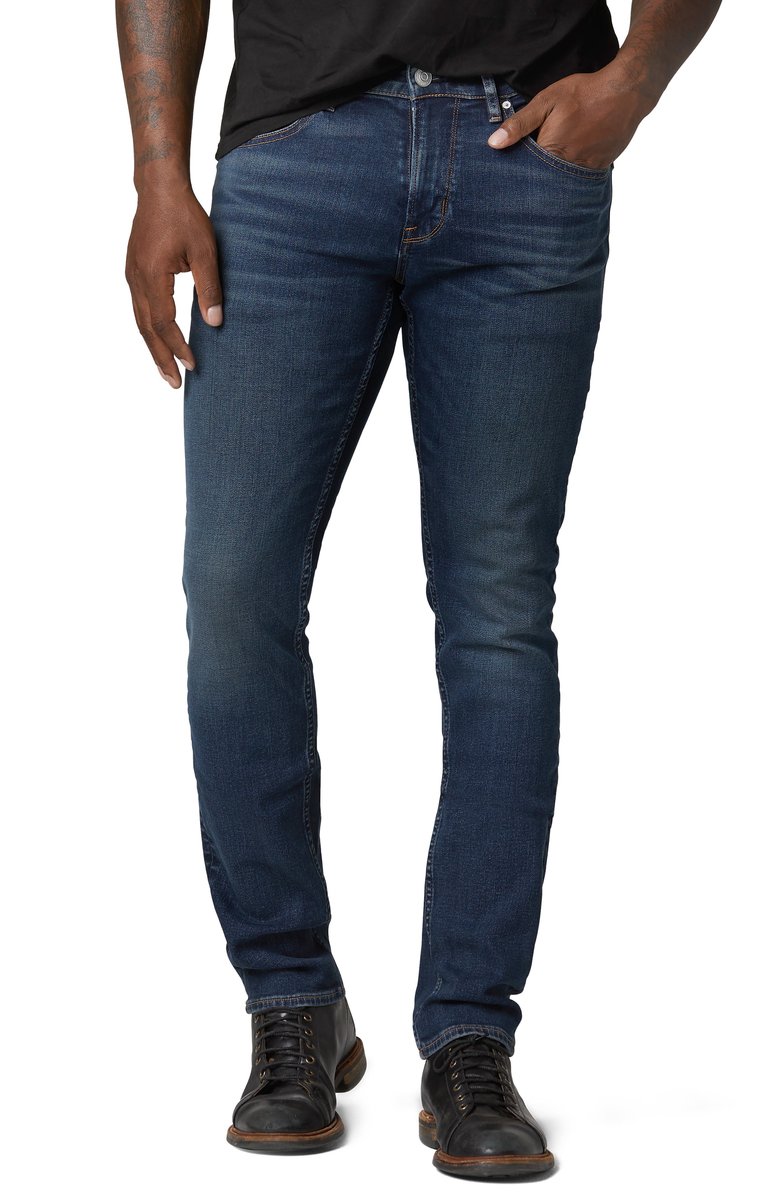 Mens Clothing Jeans Skinny jeans Hudson Jeans Denim Hudson Ace Skinny-fit Jeans in Blue for Men 