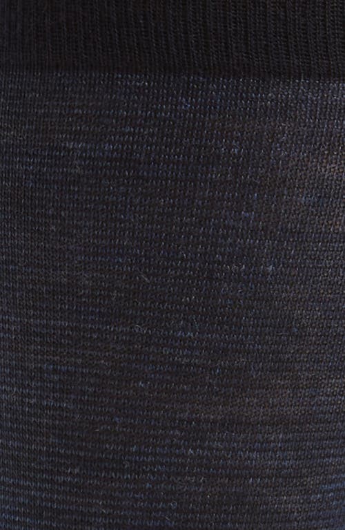 Nordstrom Pinstripe Wool Blend Dress Socks In Blue