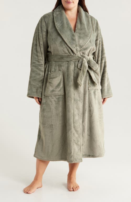 NORDSTROM NORDSTROM SHAWL COLLAR PLUSH ROBE 