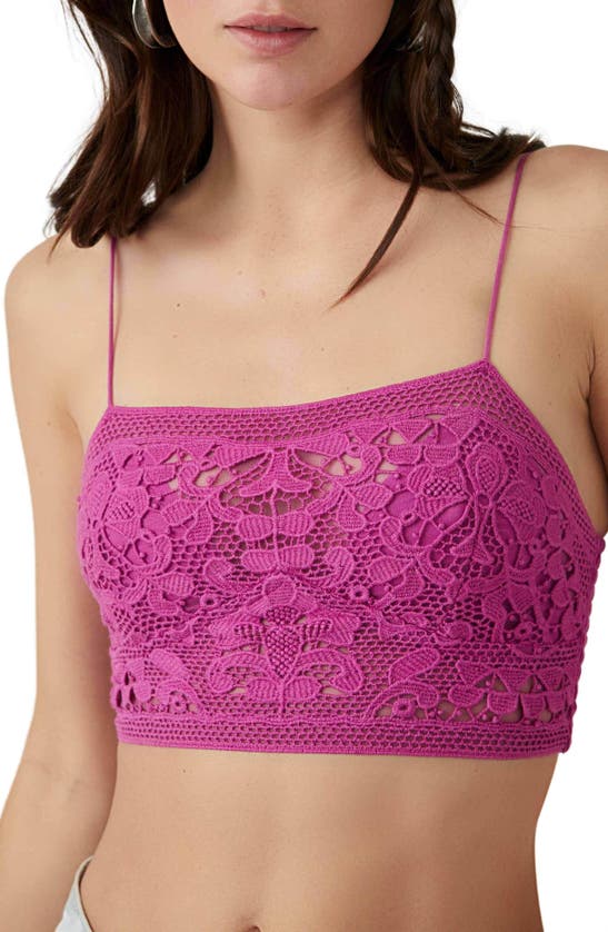 FREE PEOPLE LACE BRALETTE