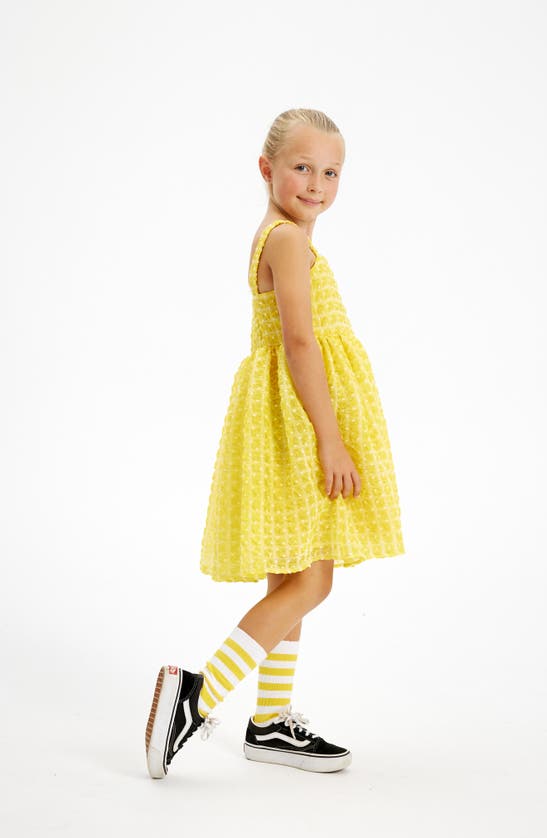 Shop The New Kids' Karna Sundress In Lemon Drop