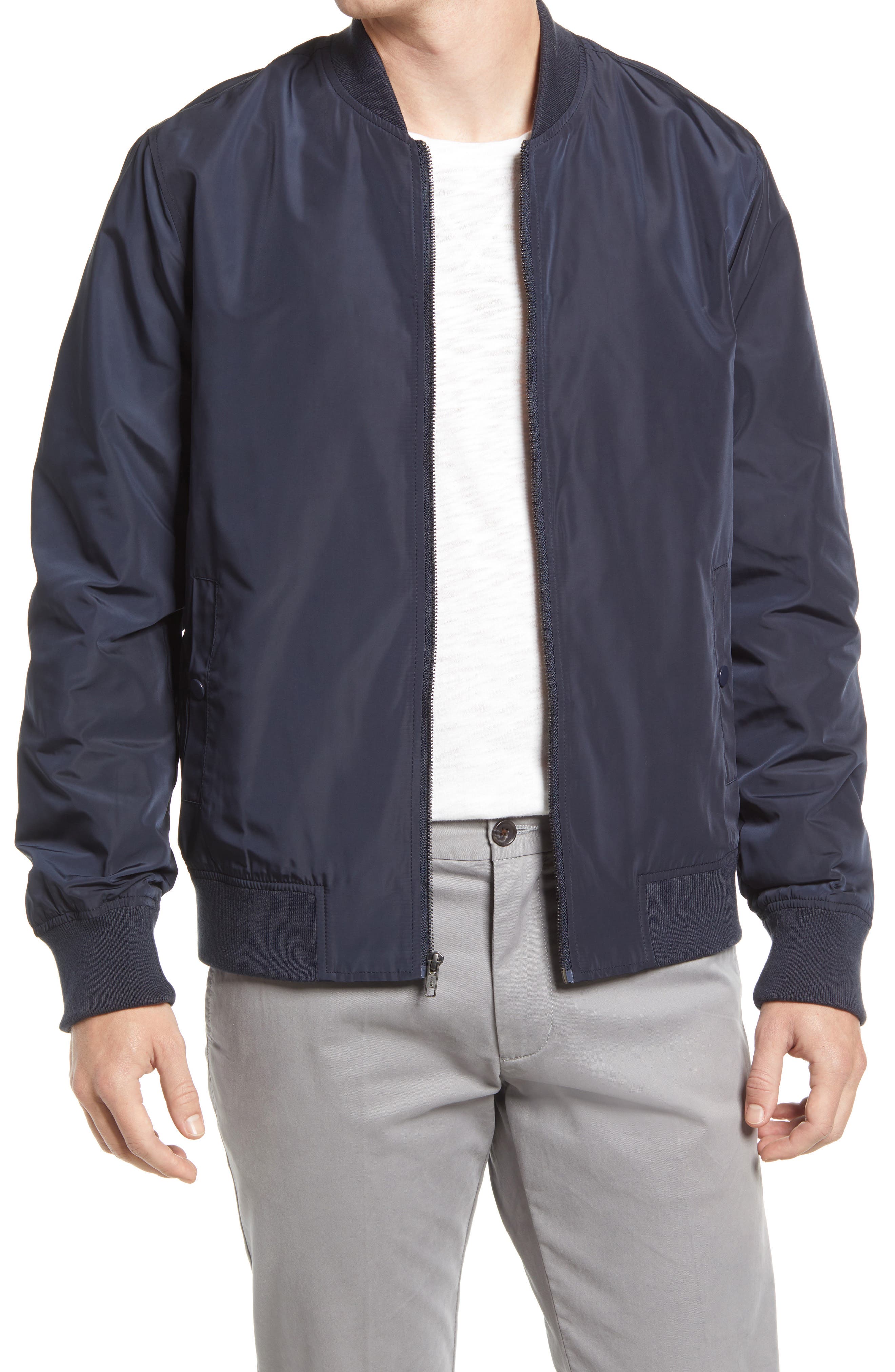bomber jacket men navy
