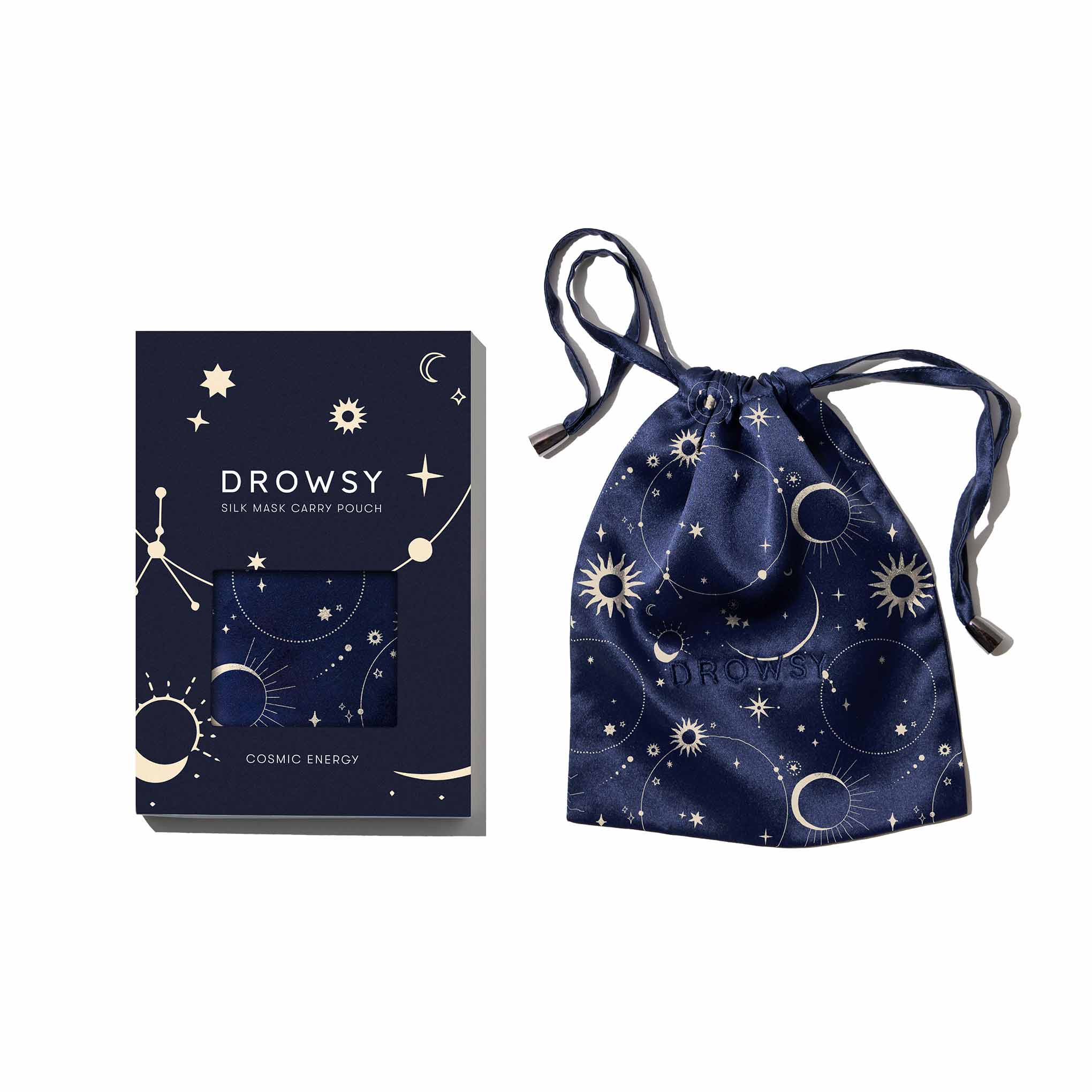 Drowsy Sleep Co . Silk Carry Pouch In Cosmic Energy | ModeSens