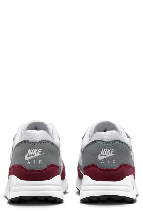 Shop Nike Air Max 1 '86 Og G Waterproof Spikeless Golf Shoe In Red/white/cool Grey