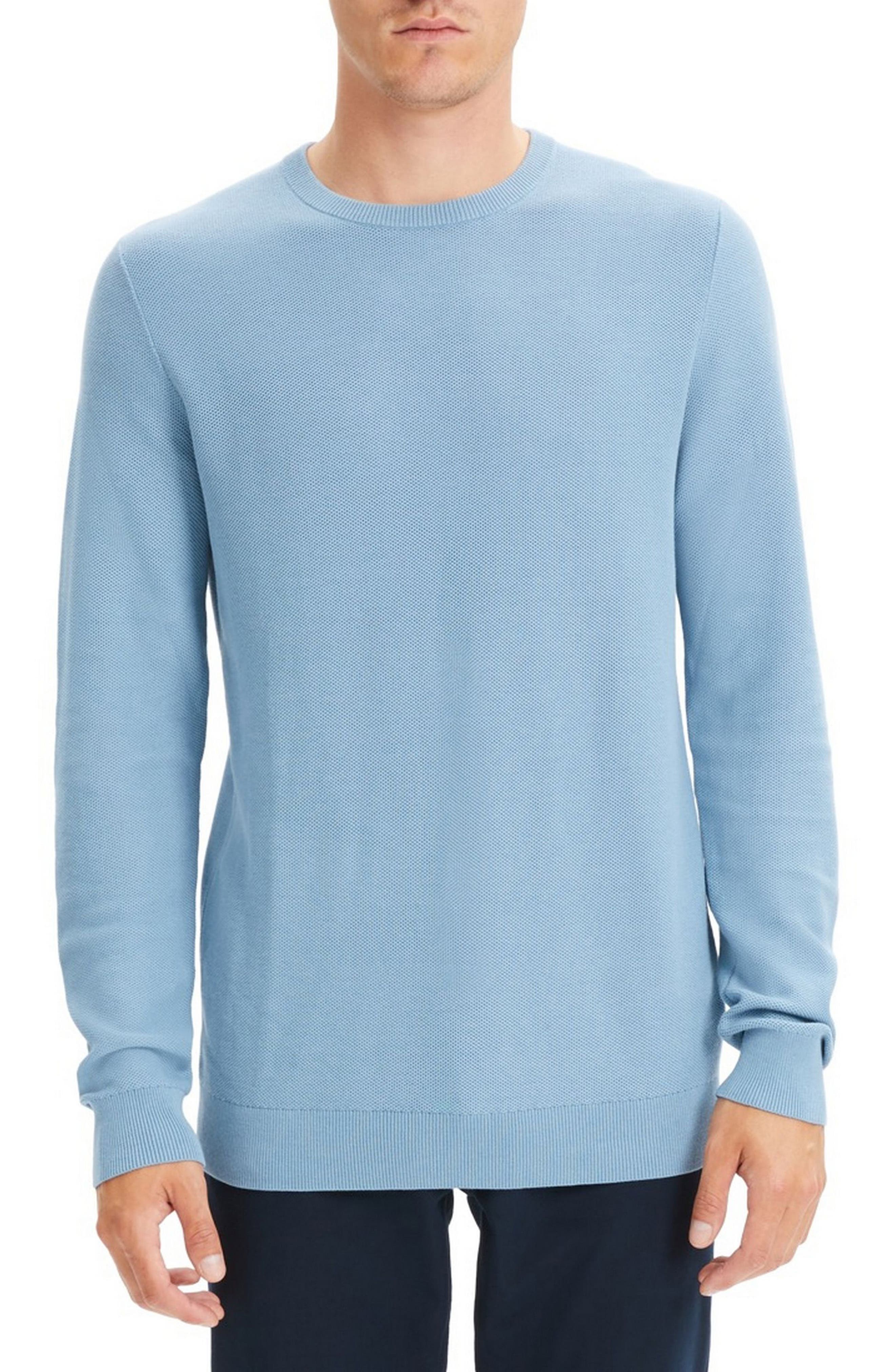 Theory Riland Breac Slim Fit Sweater, Blue