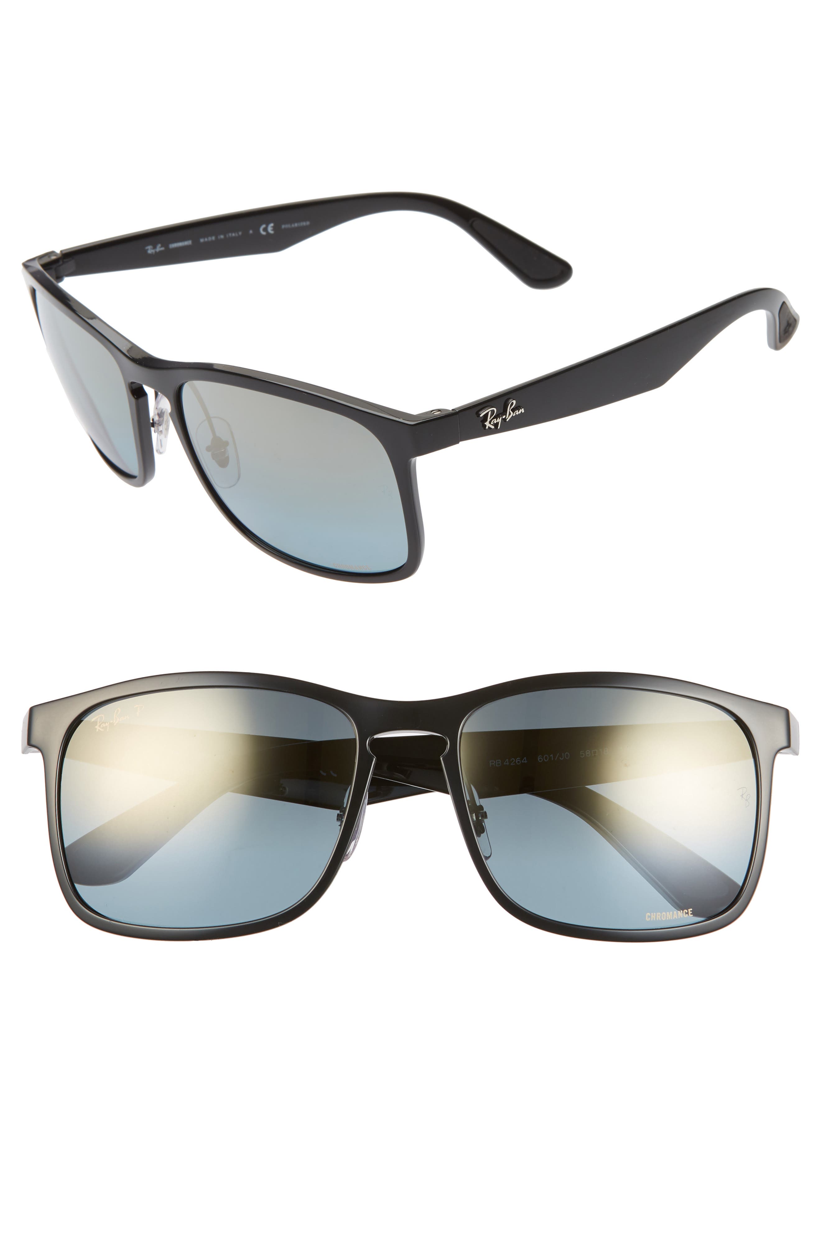 RayBan Tech 62mm Polarized Wayfarer Sunglasses Nordstrom
