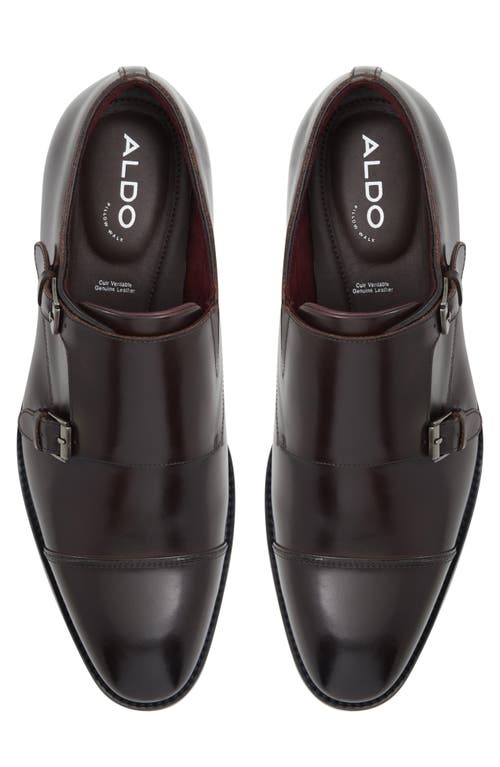 ALDO ALDO ZIGOF CAP TOE DOUBLE MONK STRAP SHOE 