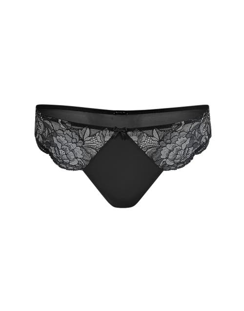 Adore Me Chelsi Women's Brazilian Panty In Black