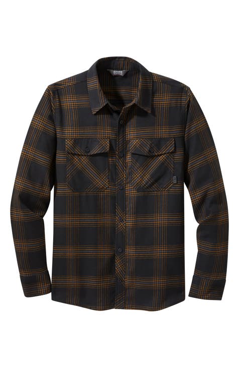 Men's Black Flannel Shirts | Nordstrom