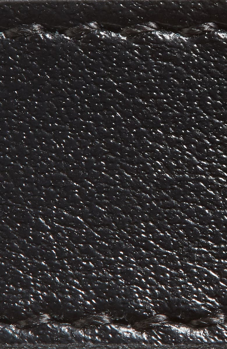 Gucci Double-G Buckle Leather Belt, Alternate, color,