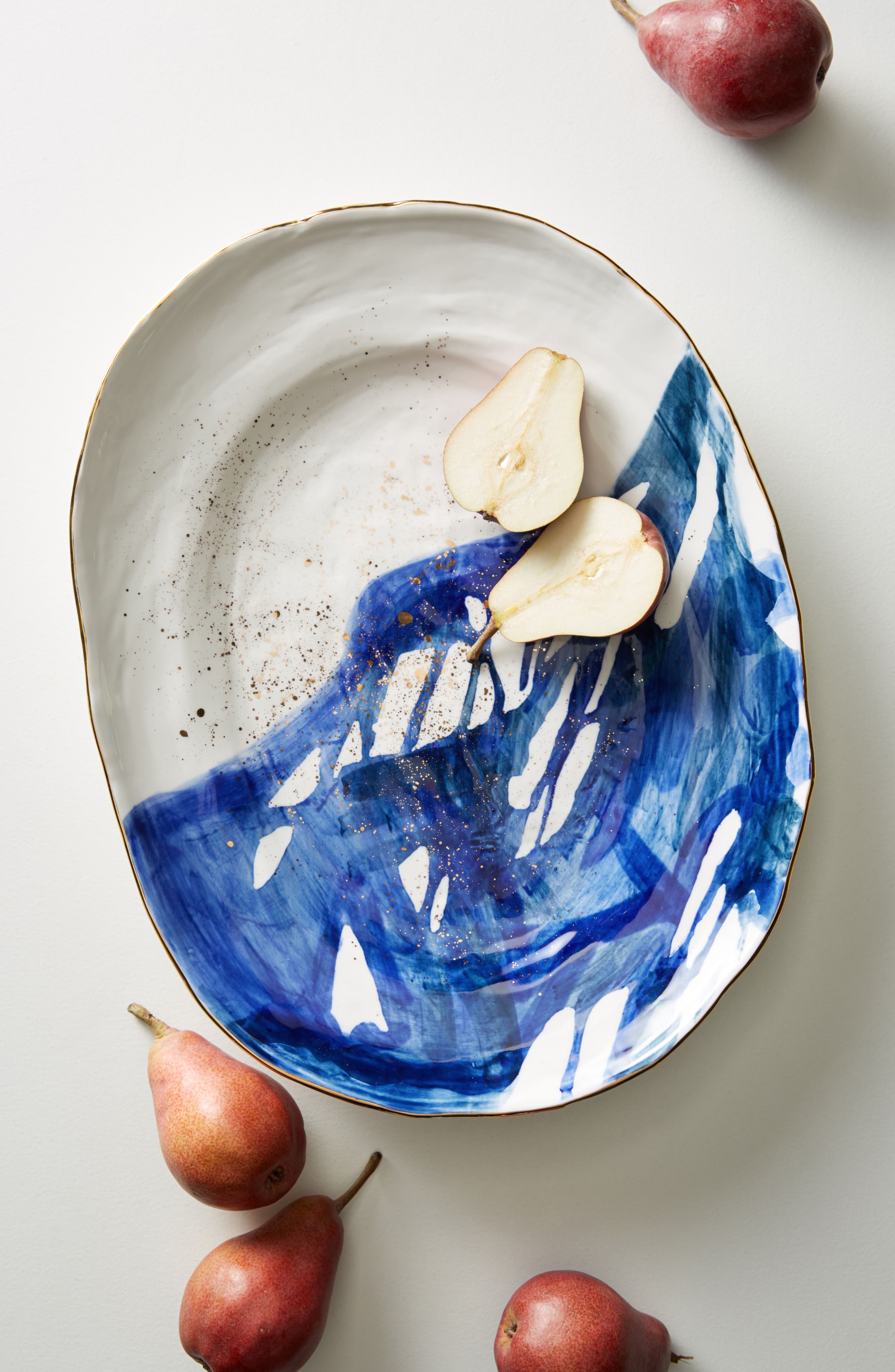 Anthropologie Mimira Stoneware Large Serving Platter Nordstrom