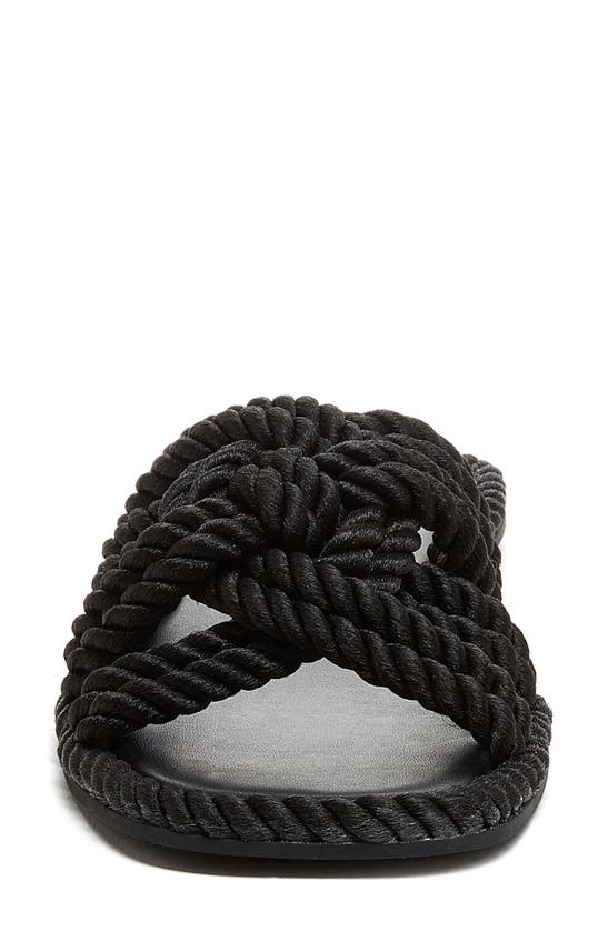 Kelsi Dagger Brooklyn Beachy Slide Sandal In Black