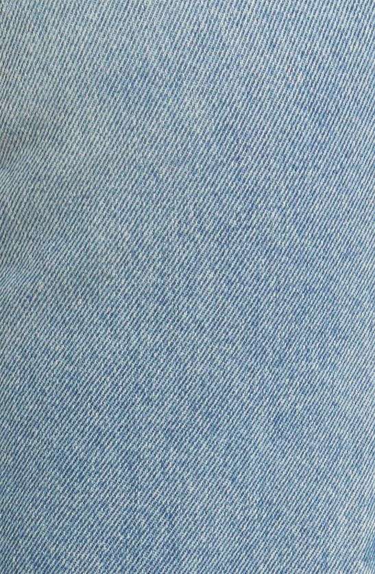 Ag Kinsley Distressed High Waist Flare Leg Jeans In 21 Years Coastal Bay