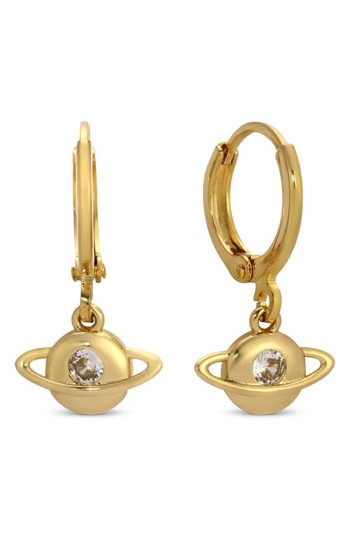 Eye Candy Los Angeles Set Of 3 Jackson Cubic Zirconia Drop Earrings In Gold