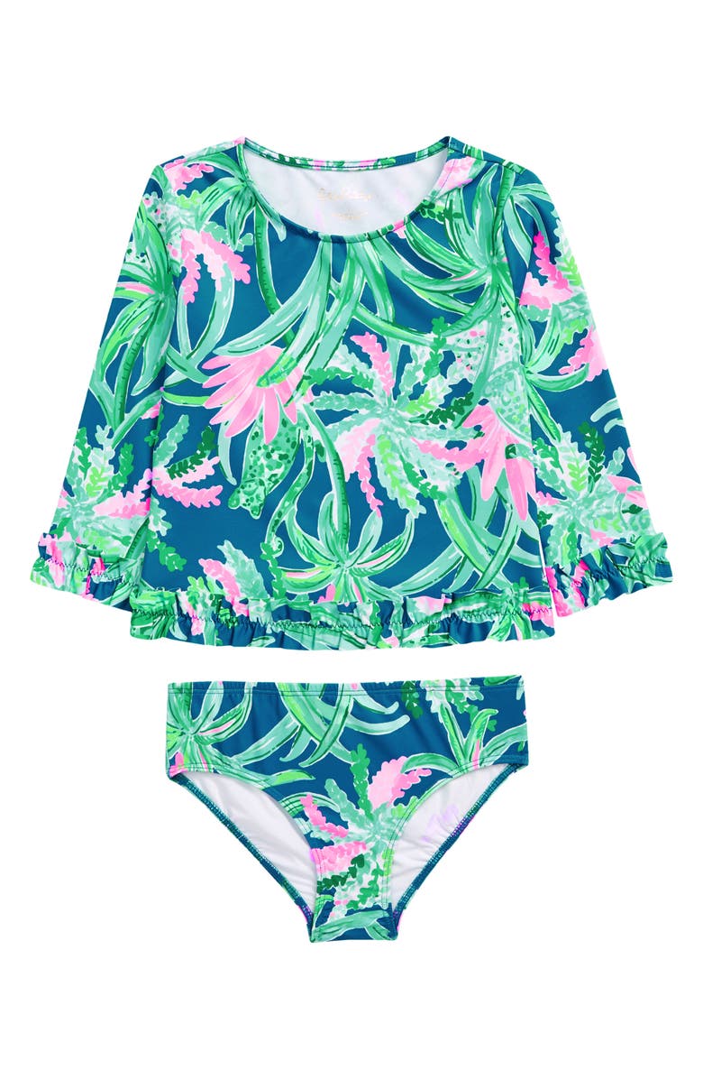 Lilly Pulitzer Kids Margo Two Piece Rashguard Swimsuit Nordstrom Lilly Pulitzer Kids Margo Two Piece Rashguard Swimsuit Nordstrom